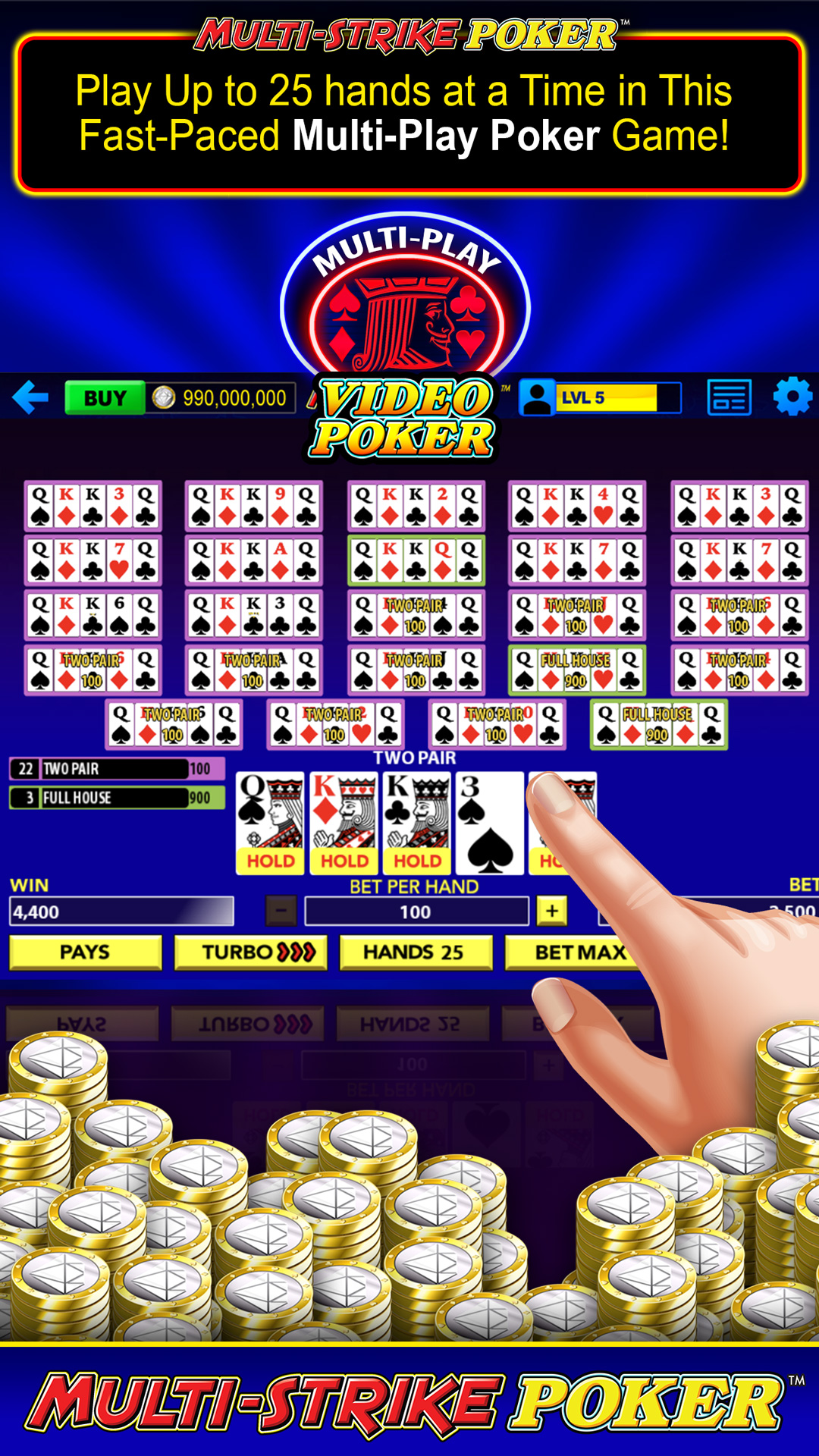 MultiStrike Poker™ 1 Free Video Poker Amazon.ca Appstore for Android