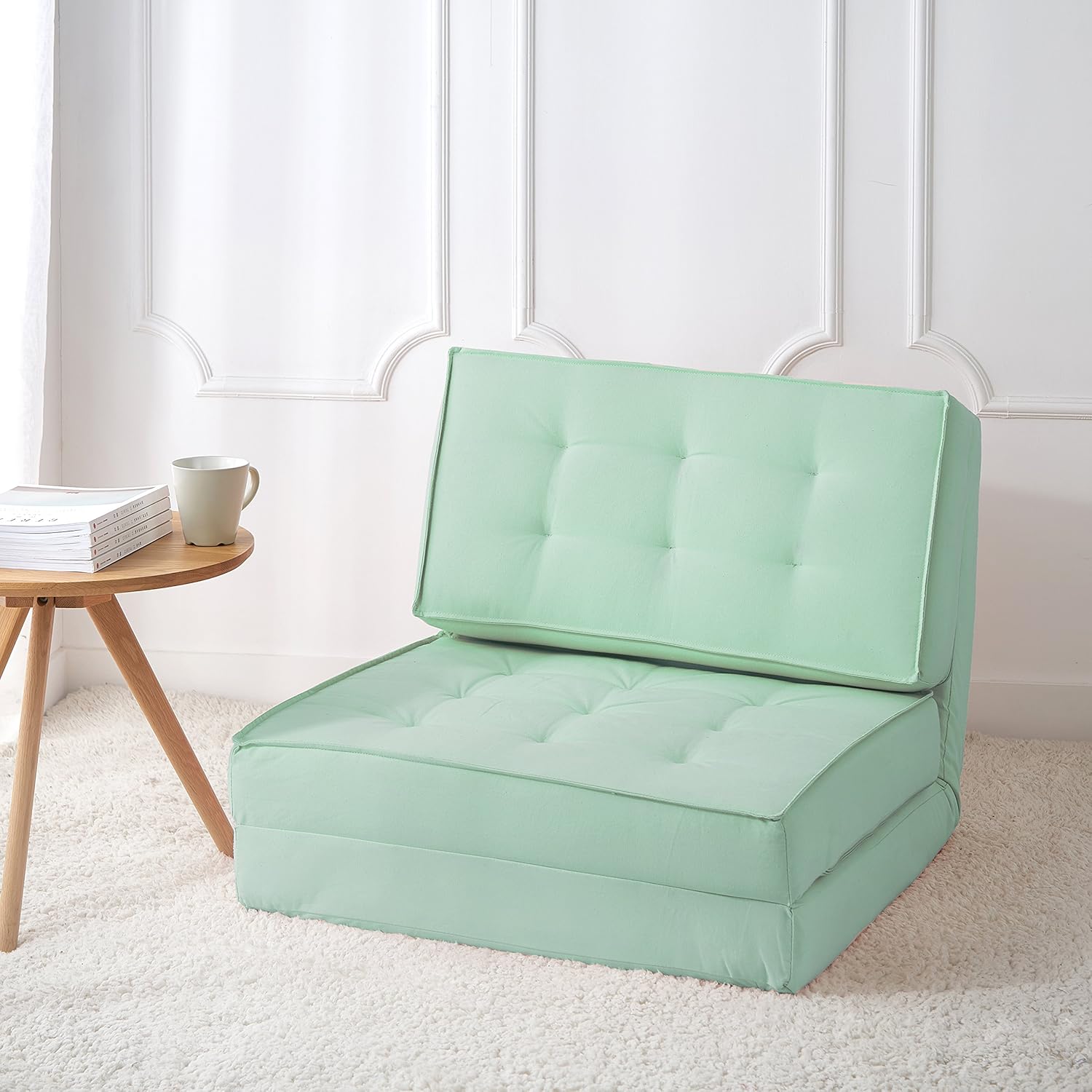 Urban Shop Canvas Sofabed, Mint