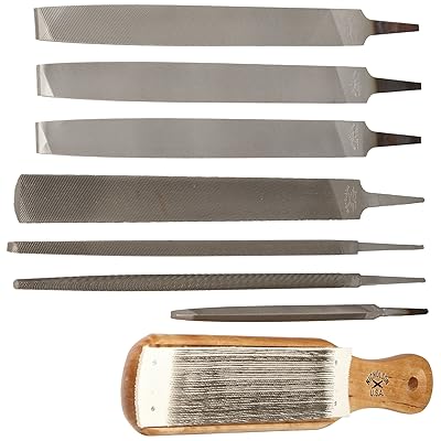 Nicholson 8 Piece Machinist File Set
