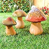 Toadstool Ornament | Garden Ornaments, Toadstool, Ornaments
