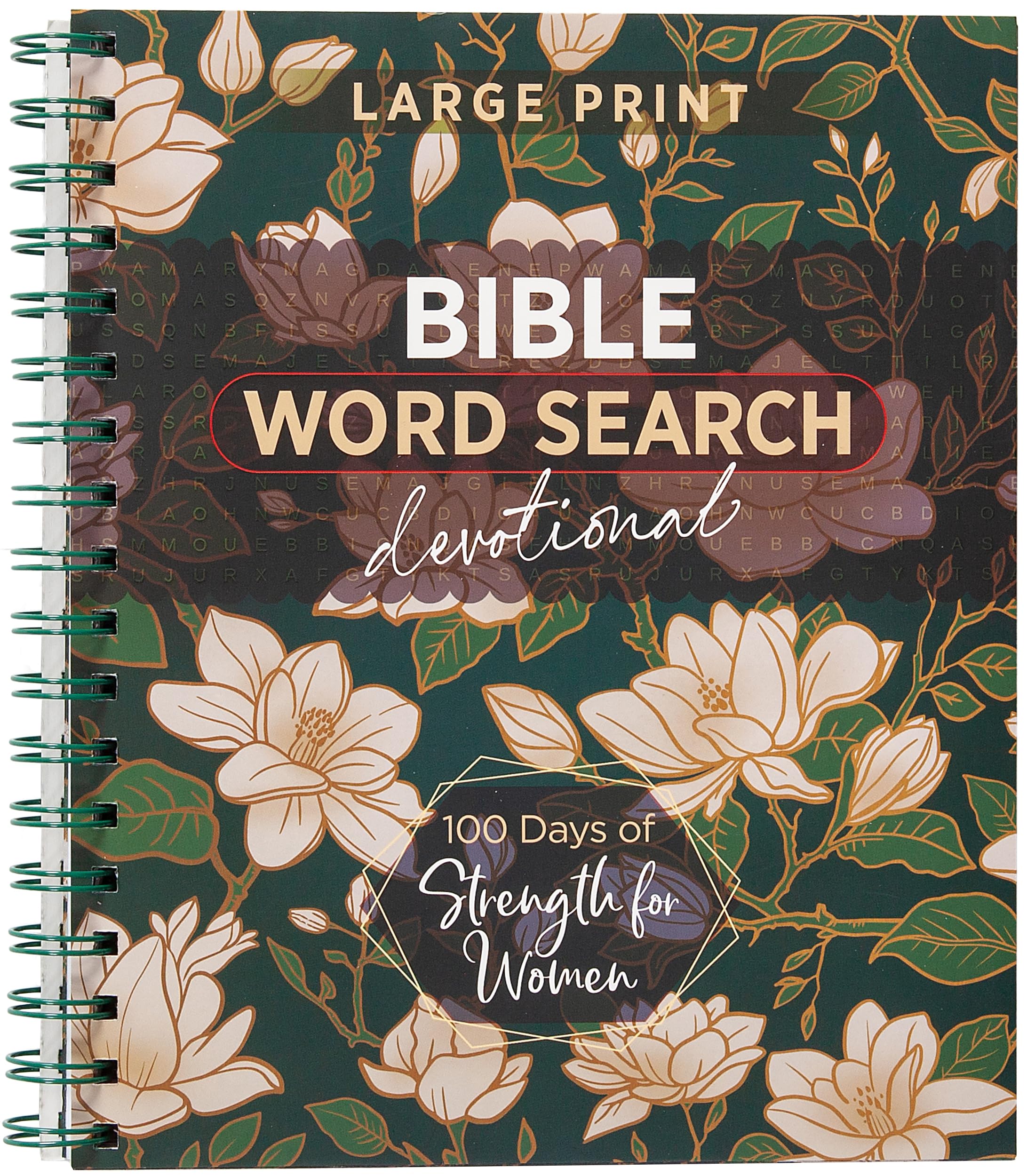 Photo 1 of 100 Days of Strength for Women: Bible Word Search Devotional
