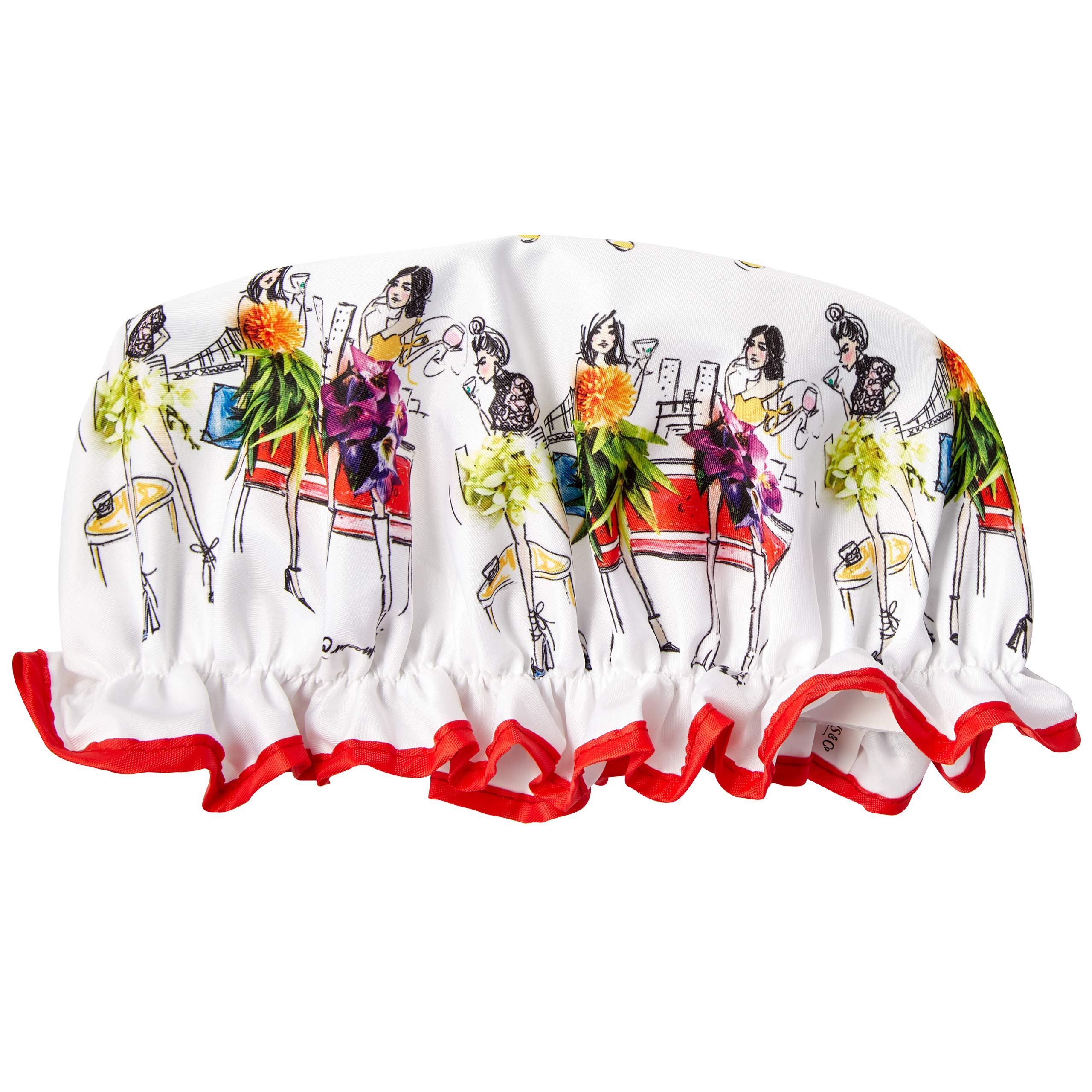 Heathcote & Ivory Meredith Wing Shower Bath Cap,