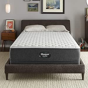 Beautyrest Silver BRS900 12 inch Extra Firm Innerspring Mattress, Queen, Mattress Only