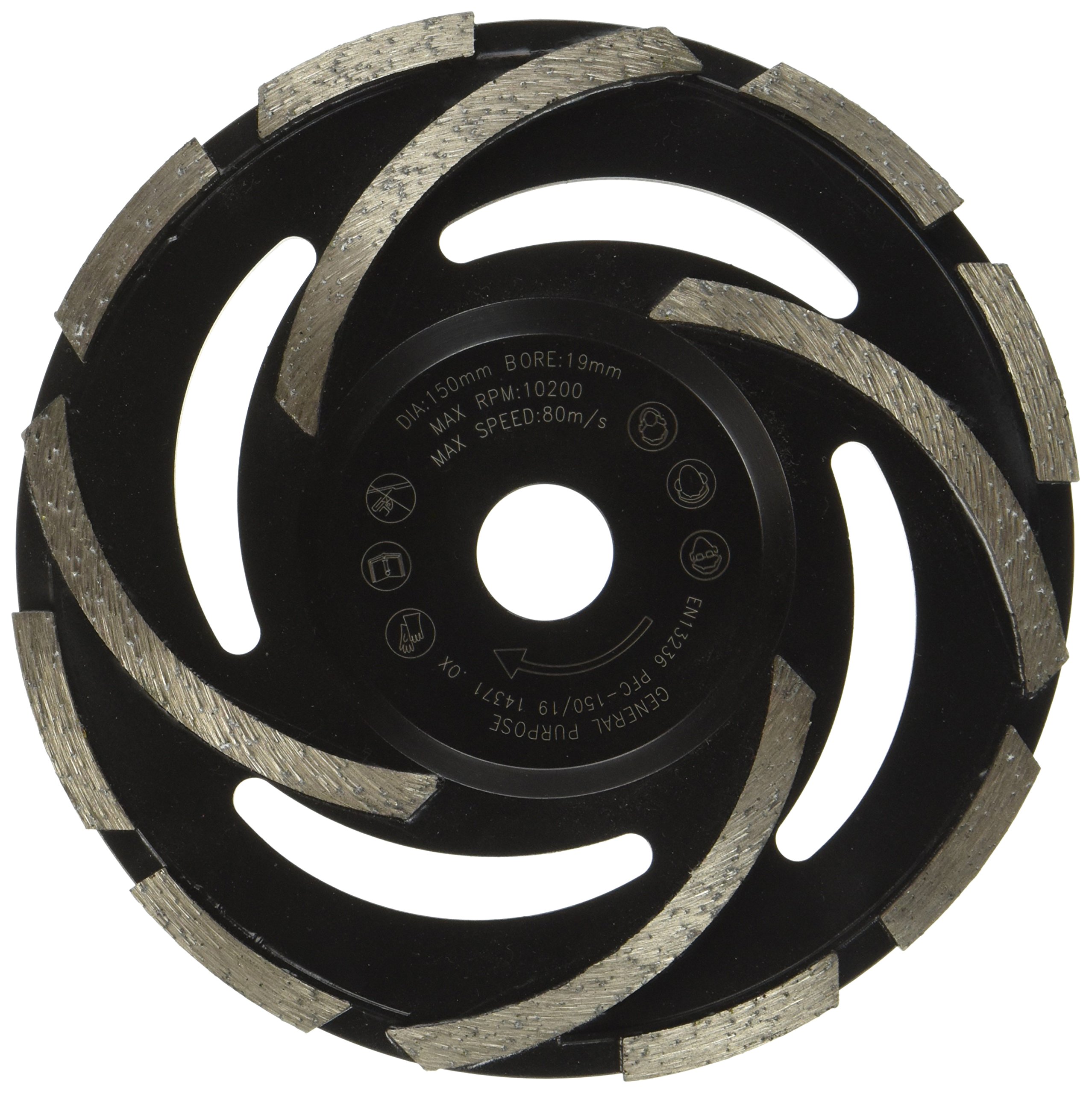 Spectrum Ultimate Fan Cup Grinding Disc - 150/19mm