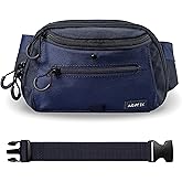 AGPTEK Tactical Fanny Pack for Men & Women, Compact CCW Waist Bag with Adjustable Holster, 2L Belt Bum Pouch for Travel, Hiking,Running, Fishing, EDC & Everyday Use