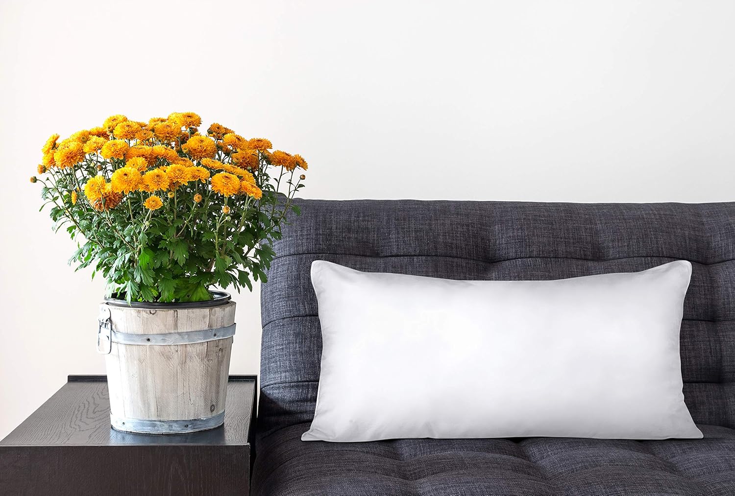 Utopia Bedding Throw Pillows Insert (Pack of 2, White) - 12 x 20 Inches Bed and Couch Pillows - Indoor Decorative Pillows: Home & Kitchen