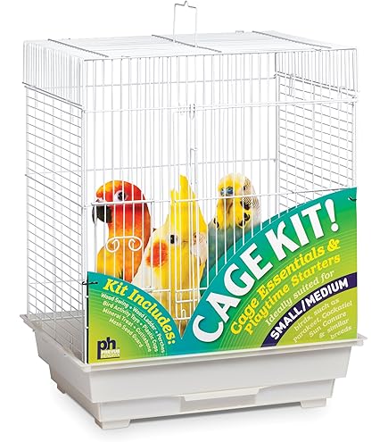 bird whiteページ Prevue Hendryx Clean Life White Cage 18x18x27 Inches Prevue