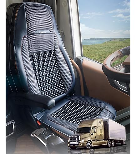 FormiPow Premium Leather Seat Covers For Kenworth T680 T880