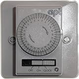 APT IMM24 24hr Mechanical Timer Immersion Heater Lighting 16.1A 3500W Back Box view 3