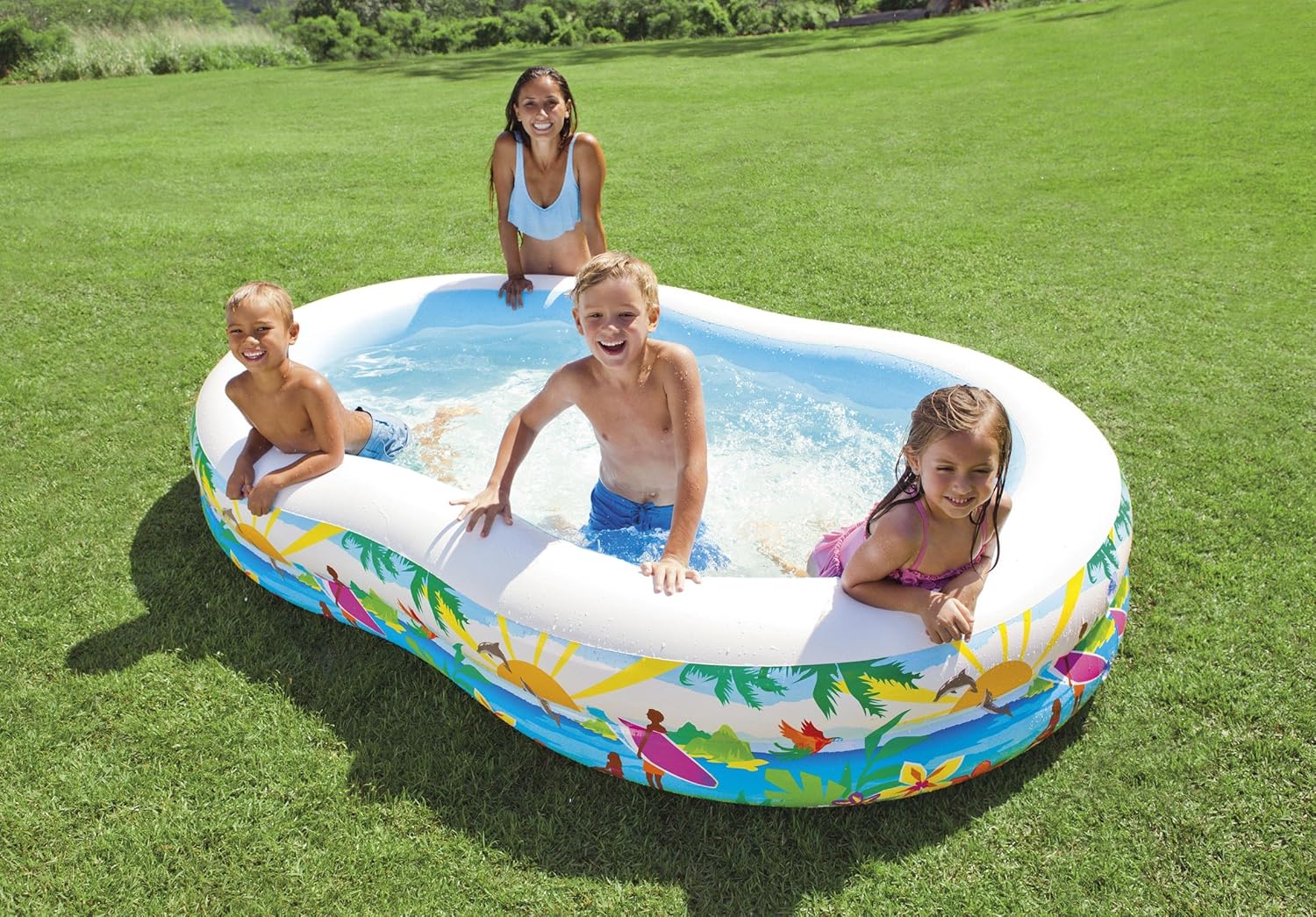intex swim center seashore pool