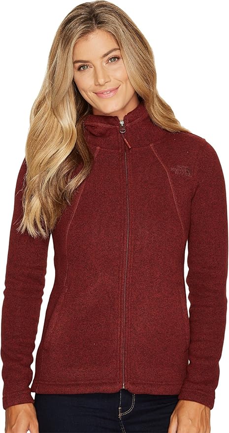 north face crescent full zip hoodie