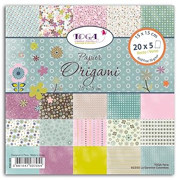 Unbekannt Toga Pog005 1001 Blumen 100 Stück Blatt Origami