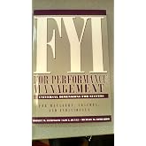 FYI For Performance Management: For Managers, Coaches, and Individuals (CD Included)