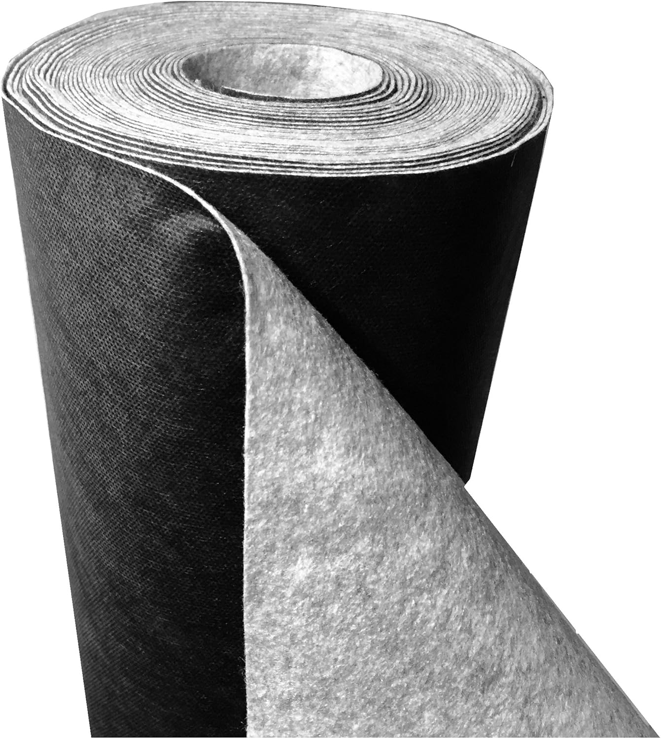 DeRiTex 180 g/m² - Unkrautvlies bzw. Unkrautschutzvlies „Premium Plus“ (L) 25 m x (B) 1,0 m