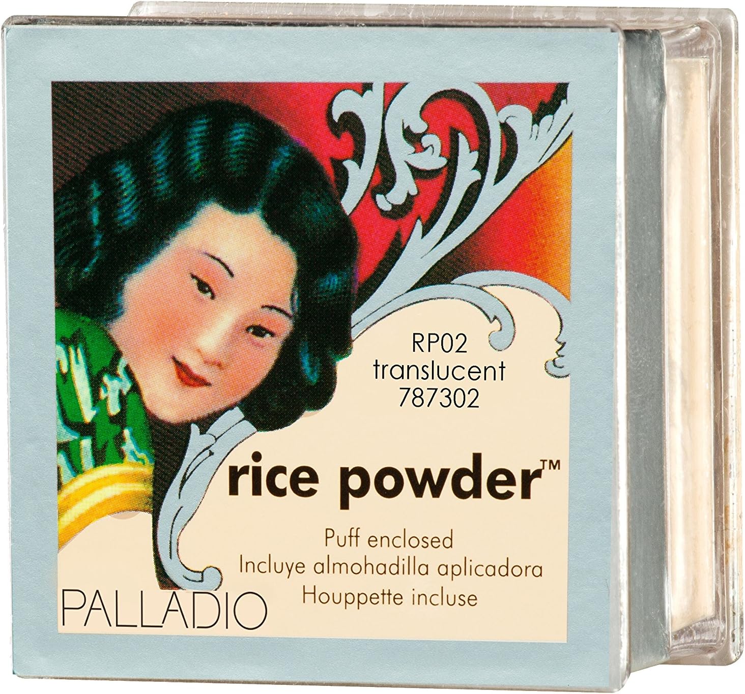 Palladio Beauty Rice Powder, Translucent, 17g