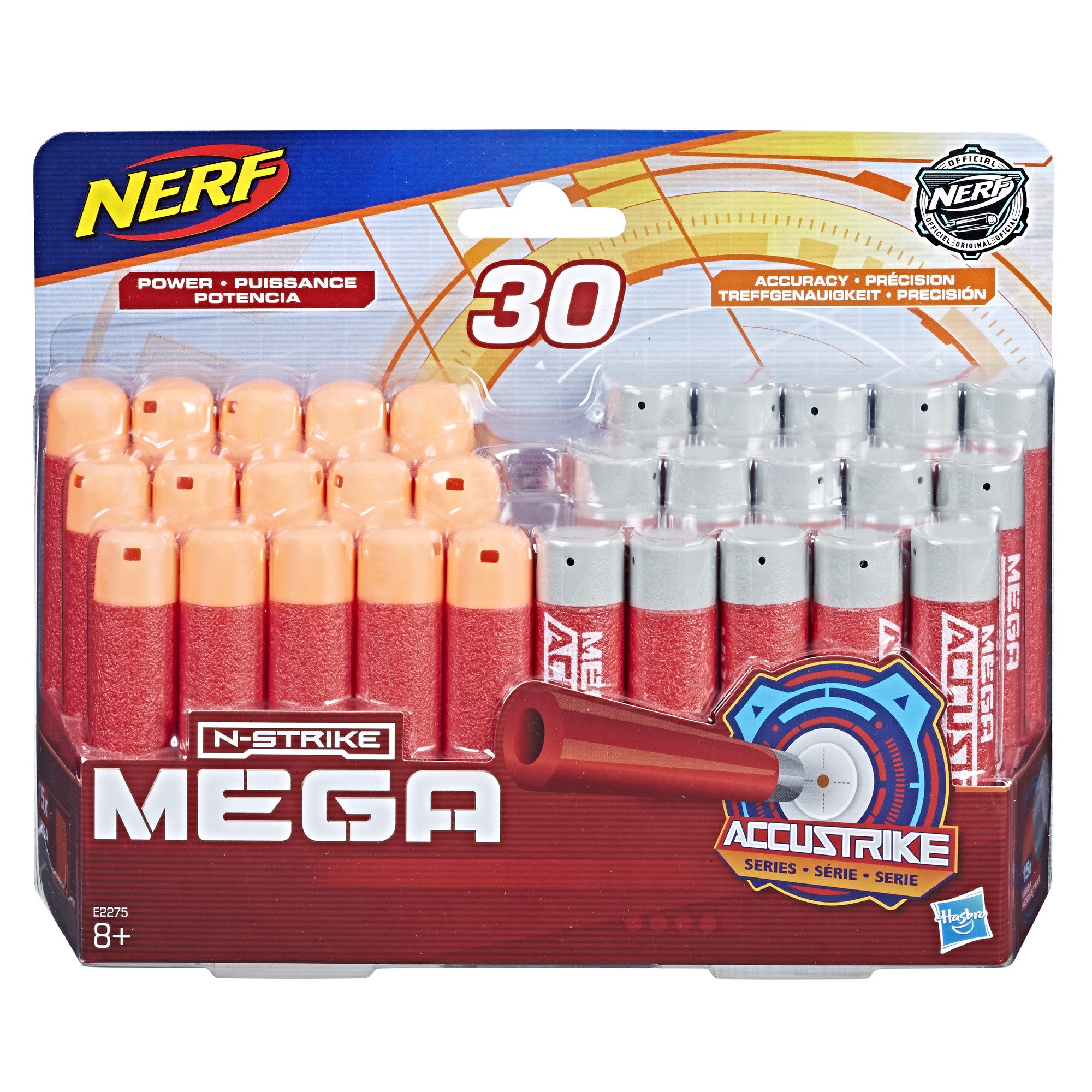 NERF E2275EU5 NER Mega Accustrike Action Figure (30 Dart Combo Pack)