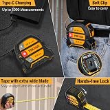 Prexiso PLT40LI 40 m Laser Rangefinder 5 m Tape 2-in-1 Backlit LCD view 8