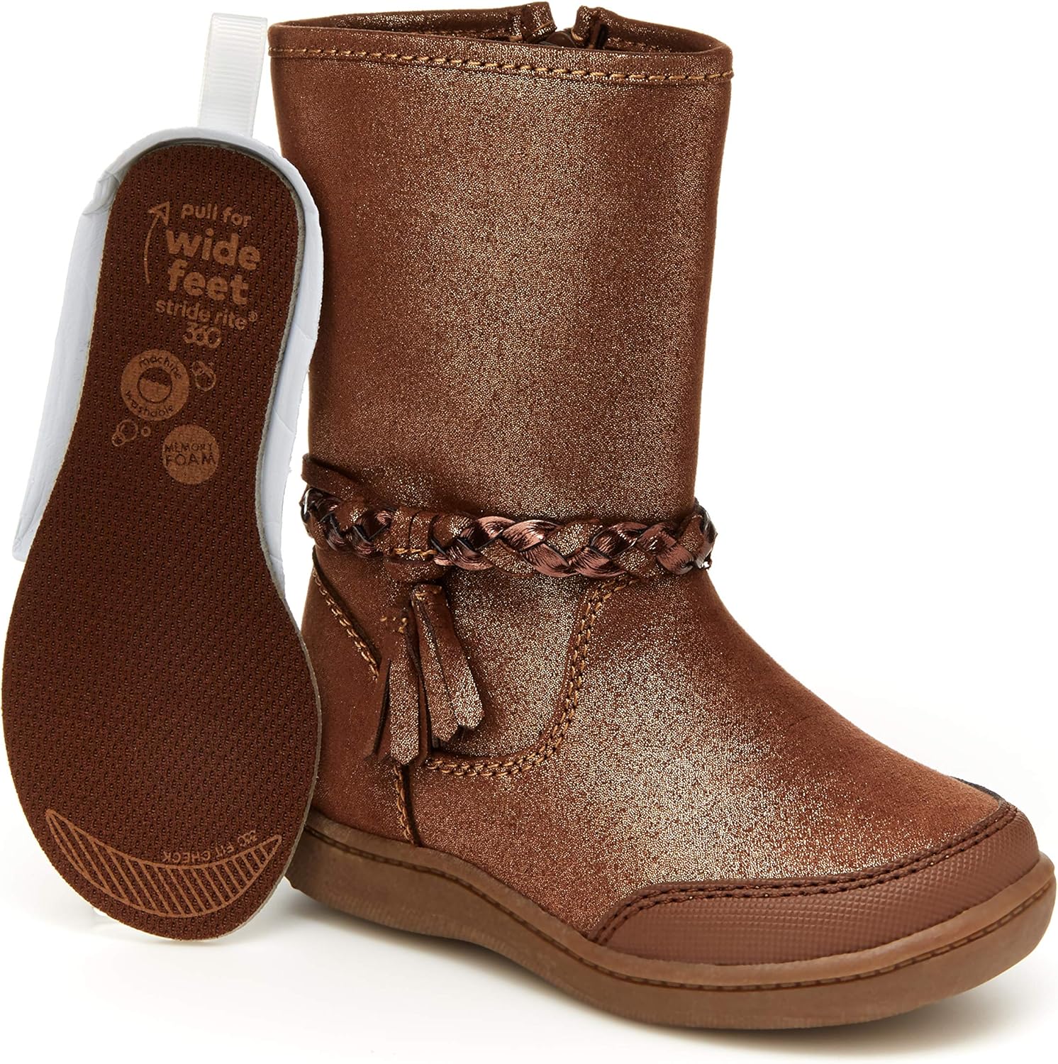  | Stride Rite 360 Unisex-Child Amita Fashion Boot | Boots