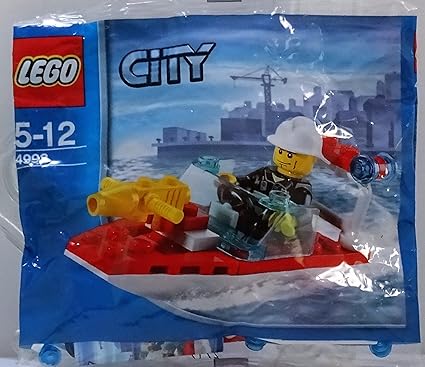 barco bomberos lego