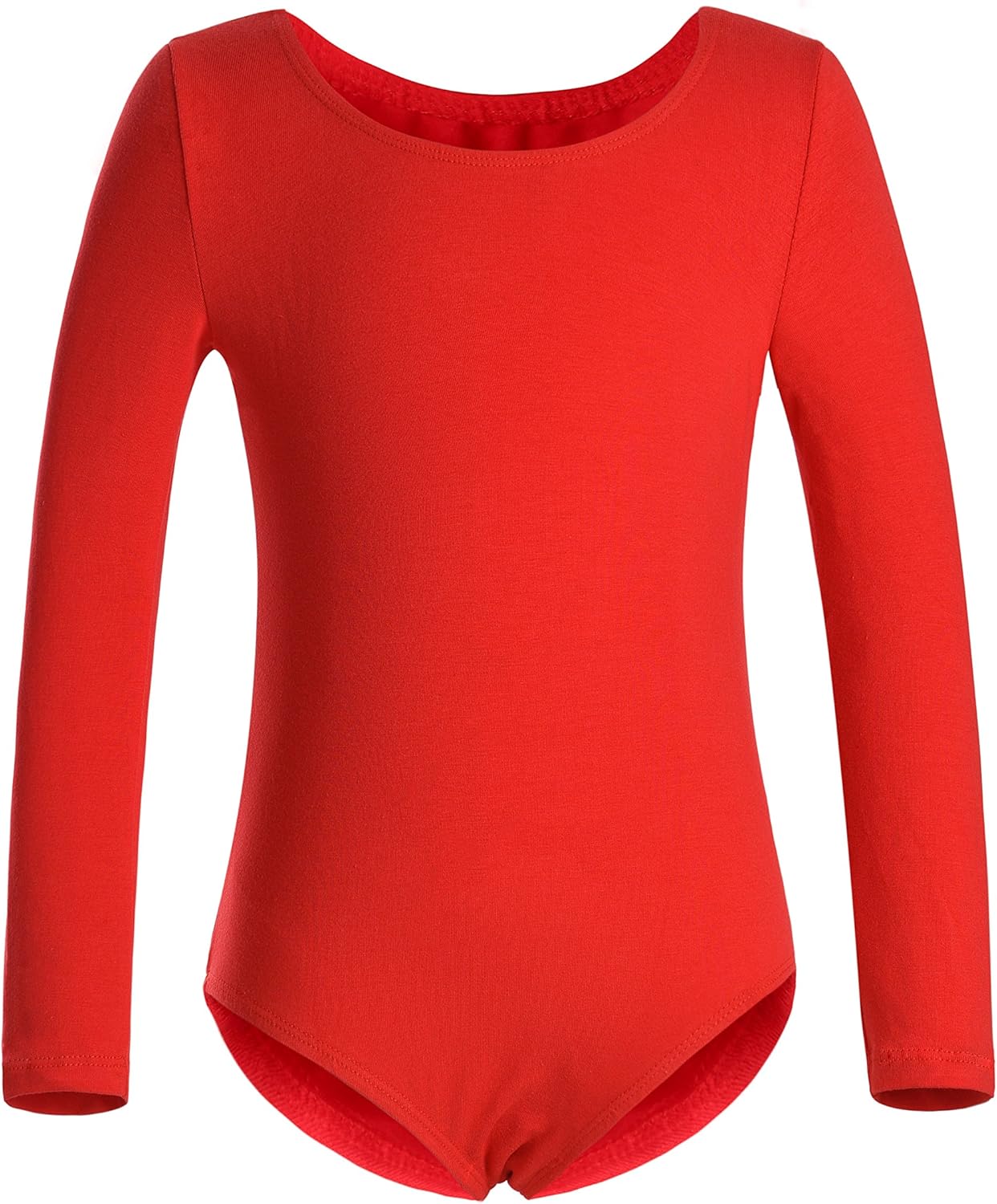 DANSHOW Girls' Team Basic Long Sleeve Leotard Toddler Gymnastics Dance Ballet Clothing: Clothing
