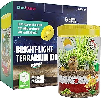 Dan&Darci Kit de Terrario de Luz LED en Tapa | Contruya su ...