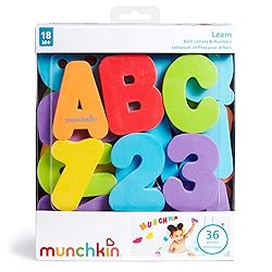 Munchkin® Learn™ Bath Letters and Numbers 36pc