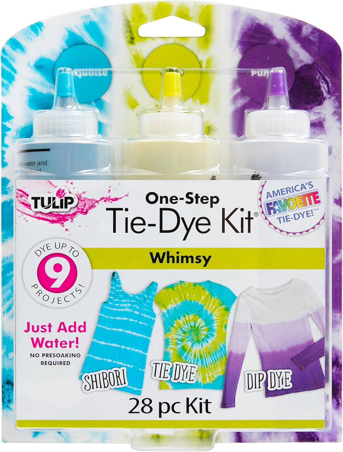 picture Tulip One Step Tie Dye Kit Instructions tulip one step tie dye kit 3 color kit whimsy diy tie dye