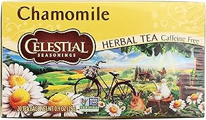 Celestial Seasonings Herbal Tea, Chamomile, 20 Count