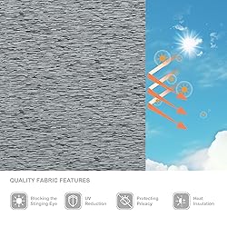Boolegon Light Filtering Roller Shades for