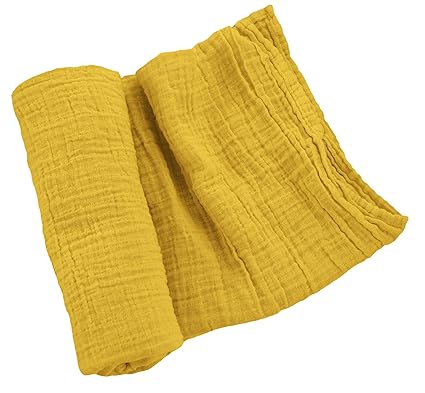 mustard yellow swaddle