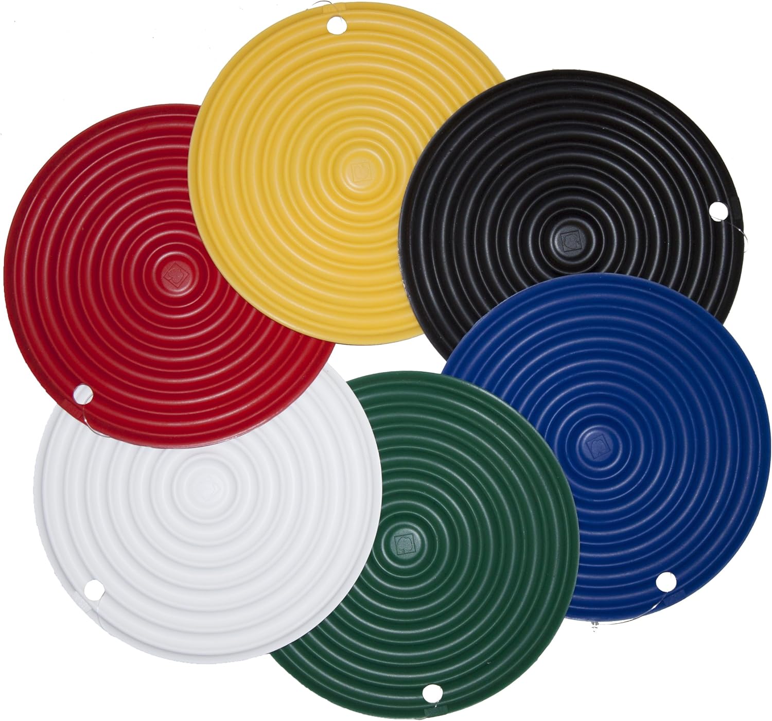 Kitchen Supply Rubber Hot Pad/Trivets (yellow) Kitchen