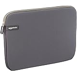 Amazon Basics 11.6-Inch Laptop Sleeve, Protective Case with Zipper - Gray