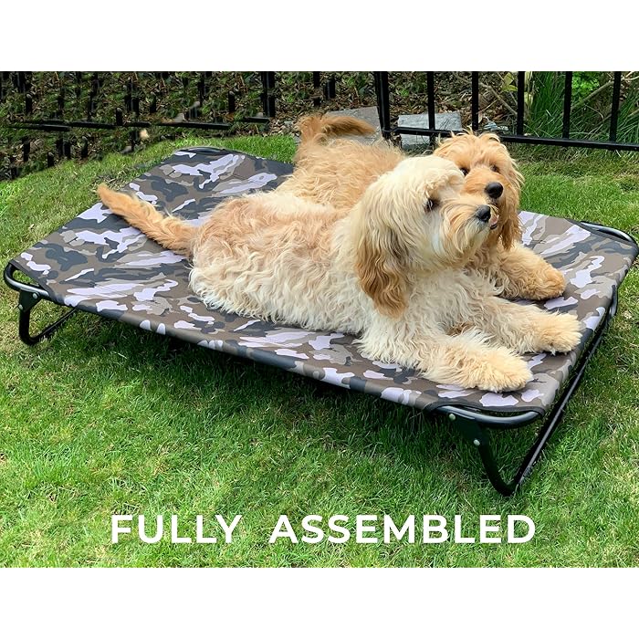 Buy Millie Mats Elevated Raised Dog Lounger Bed Travel, Camping