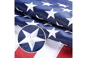 VICDRIA American Flag 3x5 Ft, USA US Flags Outdoor, Heavy Duty Durable, Embroidered Stars, Sewn Stripes and Brass Grommets