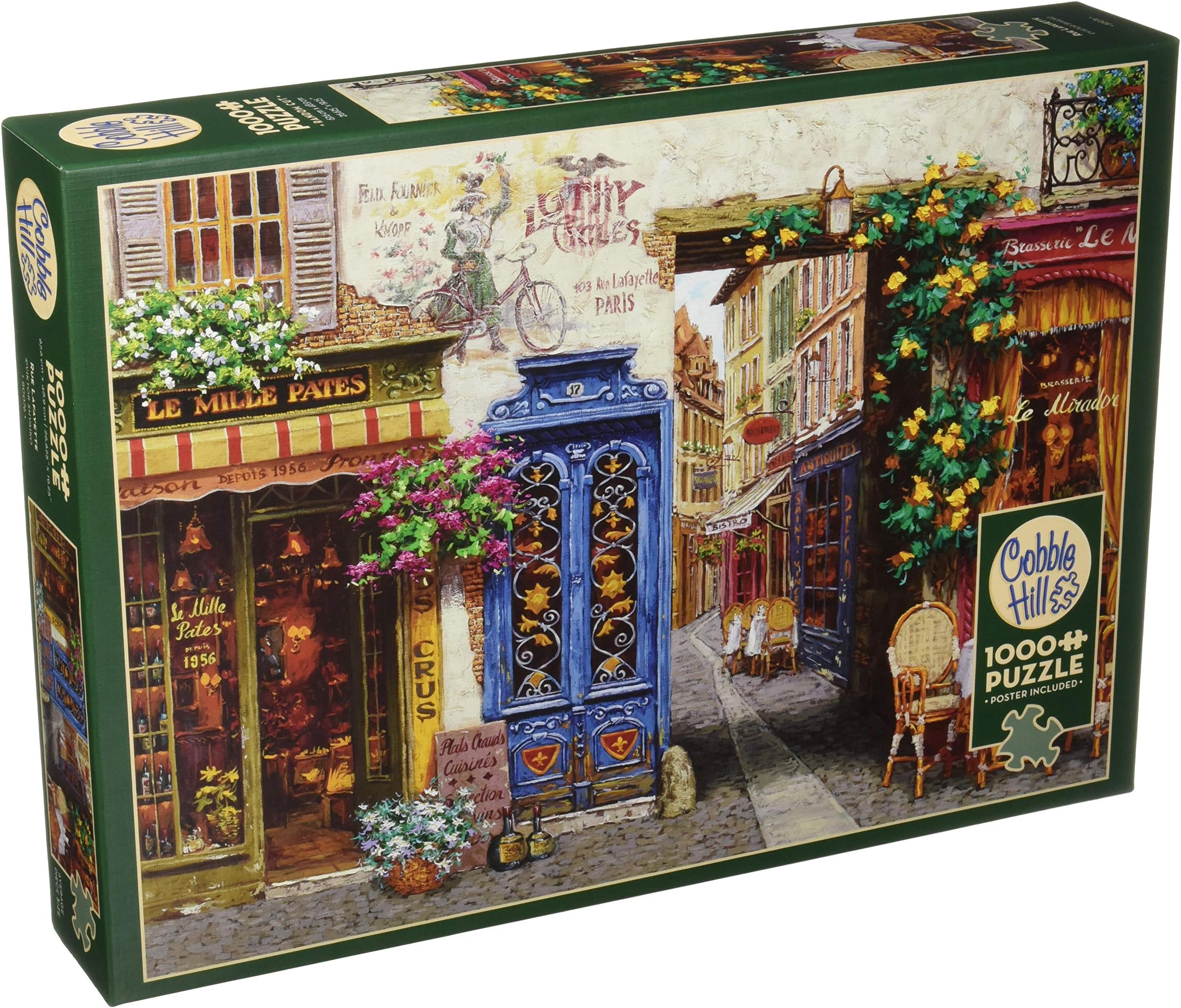 Cobblehill 80076 1000 pc Rue Lafayette Puzzle, Various