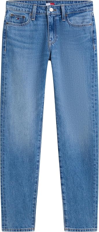 Damen Jeans Hose Lucy Slim Mid Rise, Blau (Denim Medium), 31W/30L