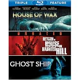 House of Wax (2005) / Return to House on Haunted Hill / Ghost Ship (BD) (3FE)
