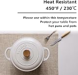 Home Brilliant Linen Placemats Set of 6 Burlap 33x48 cm 13x19 in view 5