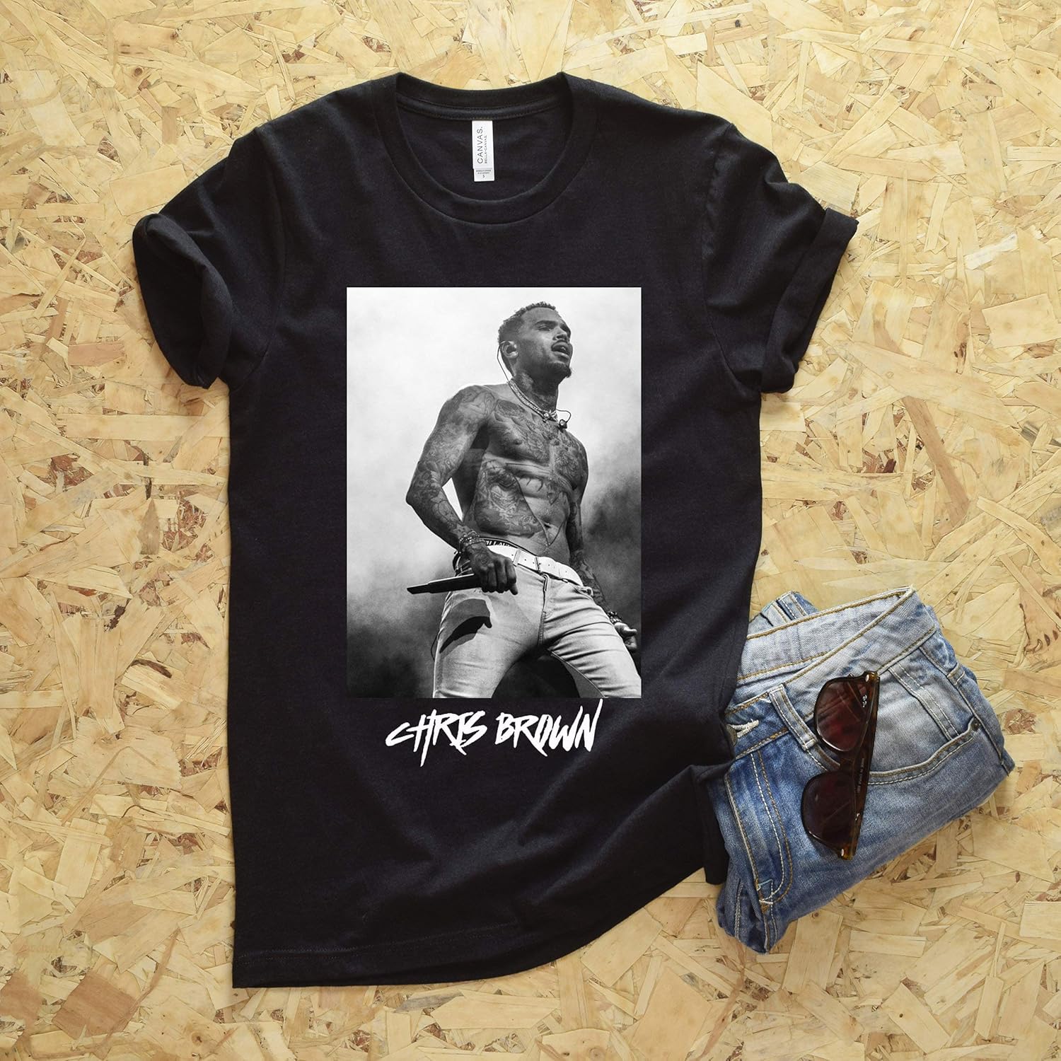 chris brown t shirt amazon