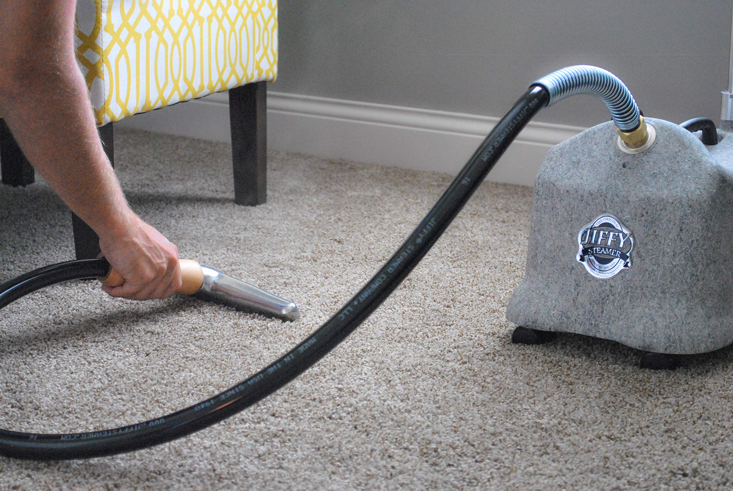 J-4000C Jiffy Carpet Steamer with 12 Inch Wide Metal Steam Head, 120 Volt