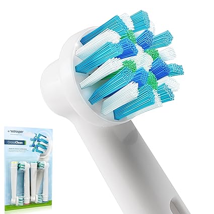 x2727; wessper® crossclean cabezales para cepillo de dientes eléctrico para Oral-