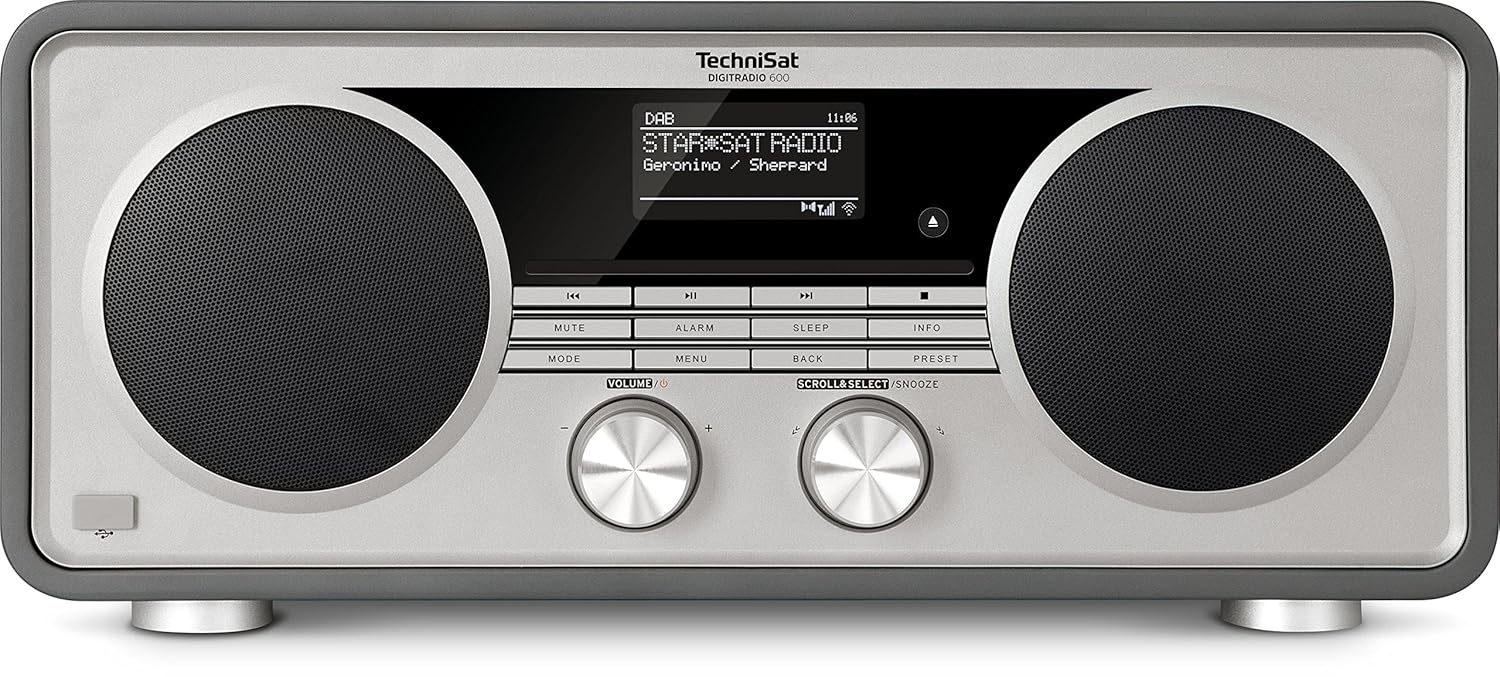 TechniSat DIGITRADIO 600 DigitalRadio mit Subwoofer, CDPlayer, Multiroom AudioStreaming, WLAN