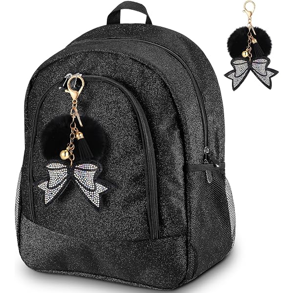 Amazon.com: Augusta Sportswear All Out Glitter Backpack Gold  display picture 2