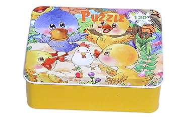 Teena Exports & Imports Wooden Puzzle - 120 Pcs