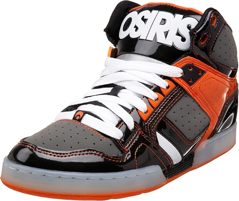 Osiris Men's Bronx MidTop Sneaker orange Size 5 UK Amazon.co.uk