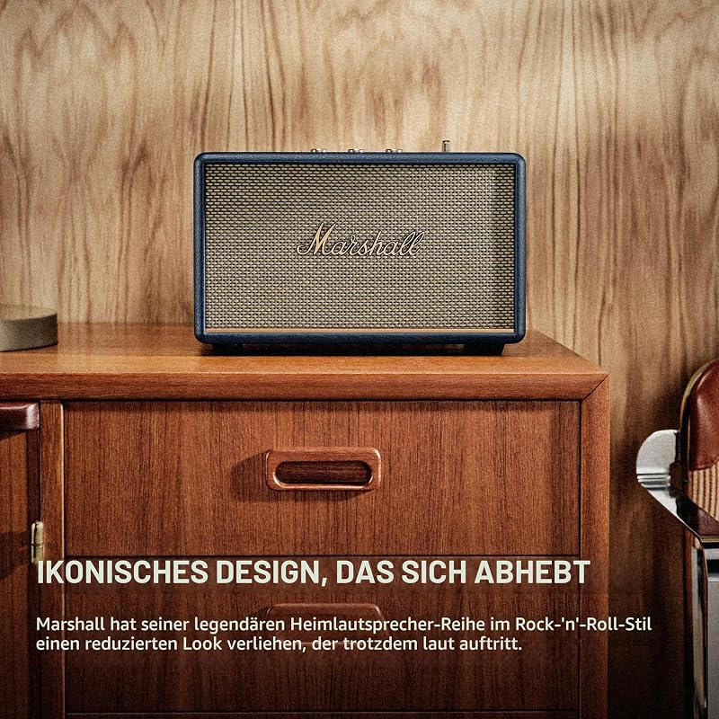 Acton III Bluetooth-Stereo-Lautsprecher, kabellos, Blau — Foto 5 von 8