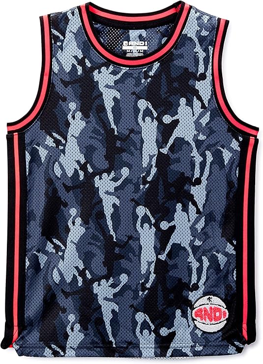 AND1 Boy's Camo Basketball Jersey Clothing