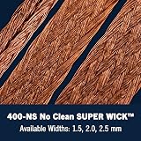 MG Chemicals 453-NS Super Wick Desoldering Braid #3 No Clean 0.075" x 50' Green view 4