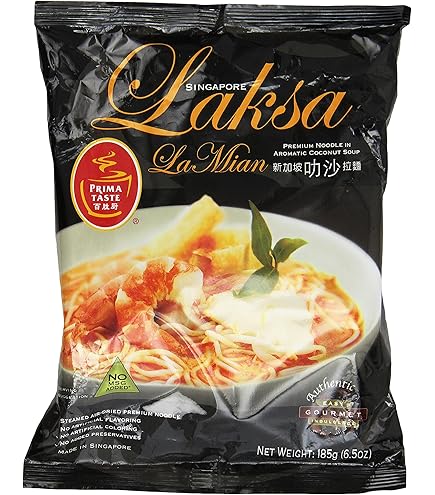 Amazon.com : Prima Taste Laksa Coconut Curry Lamian Noodles, 26