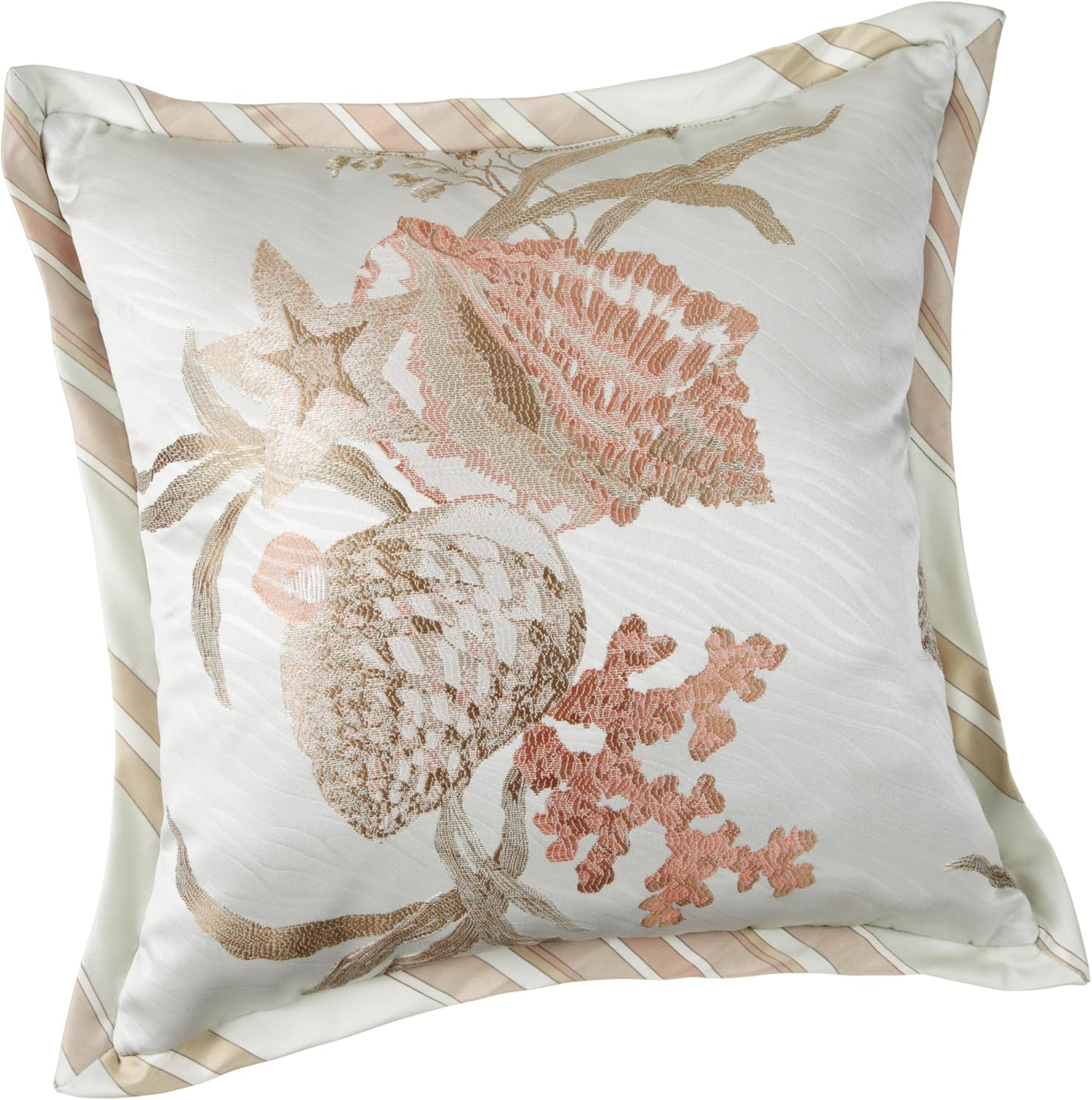 Croscill Home Shoreline 18 by 18Inch Square Pillow